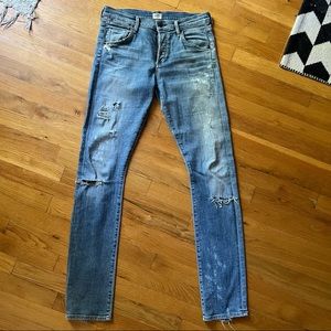 CITIZENS OF HUMANITY Emerson Long Slim Boyfriend Jean